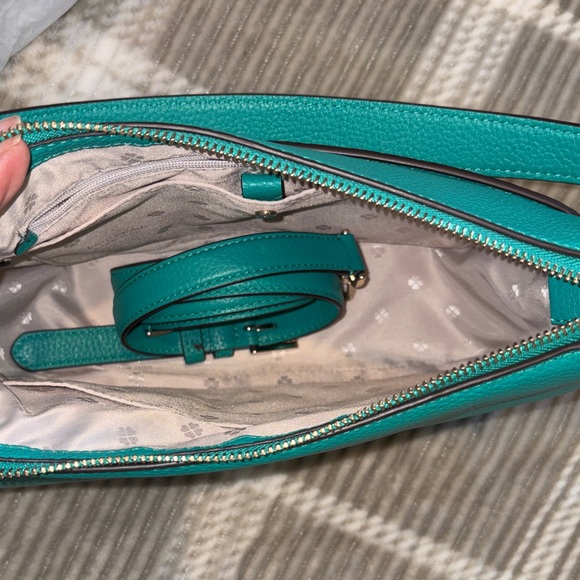 Kate Spade medium convertible flap shoulder bag - Fiji green - Picture 4 of 6